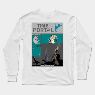 Time Portal Page 1 W Text Long Sleeve T-Shirt